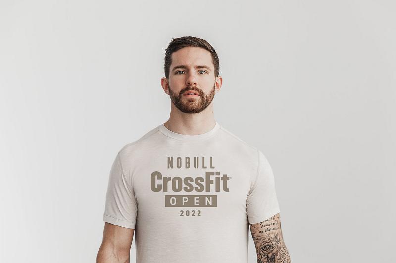 Grey Nobull Crossfit Open<Sup>®</Sup> 2022 Tee Men's Tanks | CA C1588T